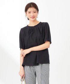 ANY SIS 【美人百花6月号掲載】シアーストライプ ブラウス