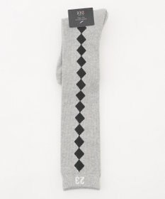 23区GOLF 【WOMEN】アーガイルライン ハイソックス