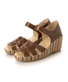 MODE ET JACOMO <D'ICI>カットワークストラップサンダル