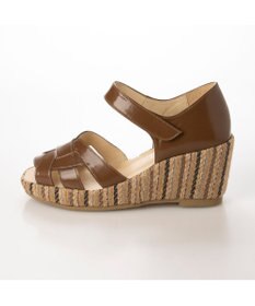 MODE ET JACOMO <D'ICI>カットワークストラップサンダル