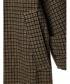 earth music&ecology ステンカラーコート（チェック）