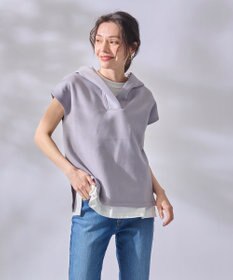 ANY L ダンボールフレンチスリーブ パーカー