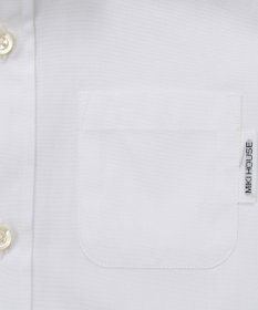 MIKI HOUSE HOT BISCUITS 【110-130cm】ブロード素材の長袖シャツ