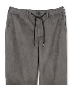 JOSEPH HOMME 【WEB・一部店舗限定  】レザーライクポンチ　ドロスト付テーパードパンツ / PEGG CONVERTIBLE