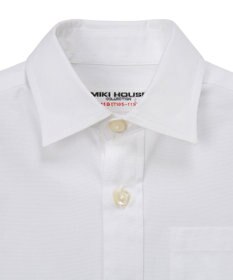 MIKI HOUSE HOT BISCUITS 【110-130cm】ブロード素材の長袖シャツ