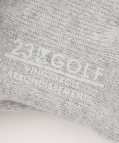 23区GOLF 【WOMEN】アーガイルライン ハイソックス