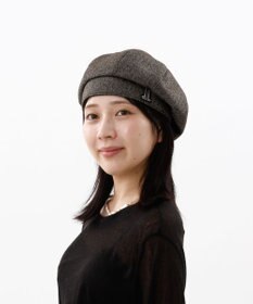 AURORA 【 LANVIN COLLECTION（ランバン コレクション） 】ラメツイードベレー