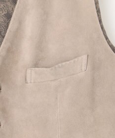 JOSEPH ABBOUD 【ゴートスウェード/軽量/ソフト/ストレッチ】ゴートスウェード ベスト