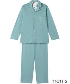 une nana cool 【綿100％】やわらか天竺メンズパジャマ　ＭＡＤＥ　ＷＩＴＨ　ＬＩＢＥＲＴＹ　ＦＡＢＲＩＣ