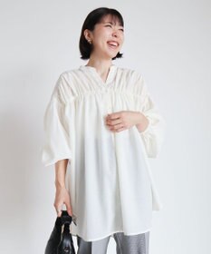 Green Parks シャーリングボリュームチュニック