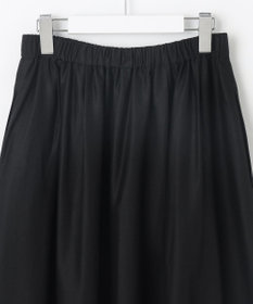 自由区 L 【カタログ掲載・接触冷感・洗える】エンブロイダリーローンティアード スカート