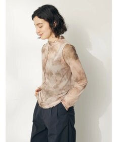 CRAFT STANDARD BOUTIQUE タイダイメッシュボトルネックインナー