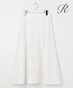 23区 【R(アール)】リネンエンブロイダリー スカート