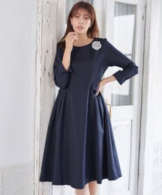 Tiaclasse フラワーツイードコサージュ