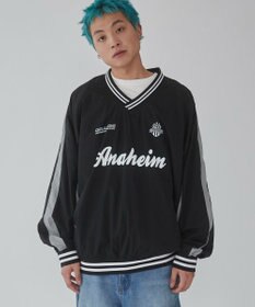 WEGO 【ユニセックス着用ITEM】ナイロングラフィックプルオーバー