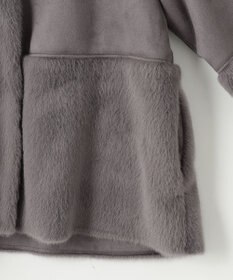 ANY SIS 【大人百花・美人百花掲載】Luxuryフェイクムートン コート