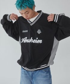 WEGO 【ユニセックス着用ITEM】ナイロングラフィックプルオーバー