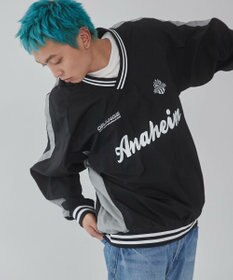 WEGO 【ユニセックス着用ITEM】ナイロングラフィックプルオーバー