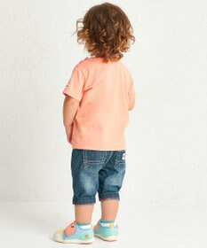 MIKI HOUSE HOT BISCUITS 【70-120cm】【Everyday Series】ワンポイント 半袖Tシャツ