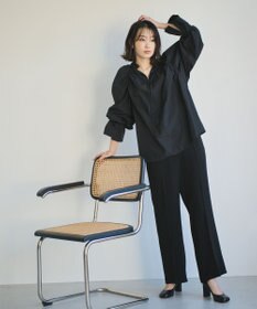 #Newans 【ANSWER for 骨格ナチュラル】ギャザーショルダーシャツ