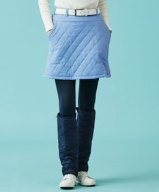23区GOLF レディな防寒アイテム【WOMEN】ダイヤキルト 中綿スカート 保温性◎寒い朝に最適