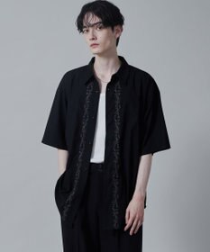 WEGO TRフラワーモチーフシャツ（S）