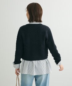 Green Parks ・ｓｗｉｎｇ　ｂｙ　ケーブルニットカーディガン