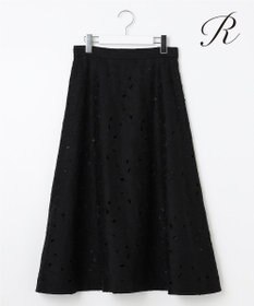23区 【R(アール)】リネンエンブロイダリー スカート