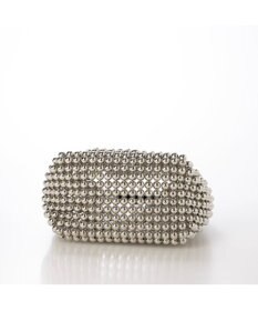 UNBILLION カシュカシュ cachecache / シルバービーズ手提げバッグ