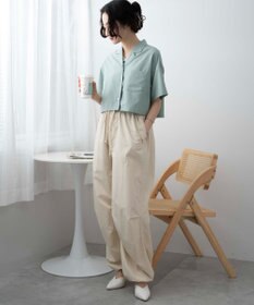 WEGO オープンカラーショートシャツ