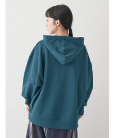 earth music&ecology スウェットルーズパーカー