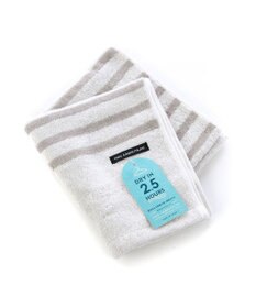 PRESENTERS ROOM モウカワイターノ / フェイスタオル　オレンジ×グレー