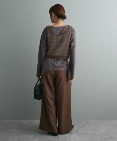 CRAFT STANDARD BOUTIQUE ワッフル編みニットベスト