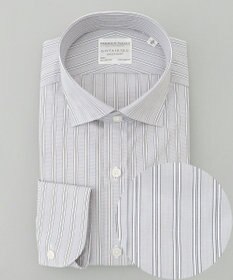 GOTAIRIKU 【形態安定】PREMIUMPLEATS_スモールワイドカラー 通年ドレスシャツ
