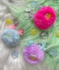 WEGO トナカイモンスターぬいぐるみキーホルダー