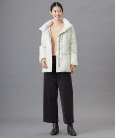 J.PRESS LADIES S 【洗える】ブラッシュドマルチポリ ショート ダウンコート