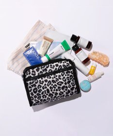 LeSportsac TECH ORGANIZER/ニュートラルレオパード