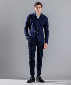 JOSEPH HOMME ツイルネルジャージー　レギュラーカラーシャツ