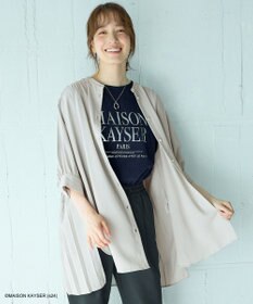 ANY バックプリーツシャツ