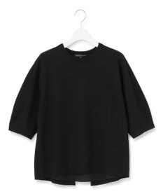 23区 【ご好評につきカラー追加/洗える】ヴィスコースストレッチ バックデザイン ニット