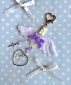 WEGO エンジェルビーズキーホルダー