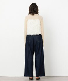 NAVE 【Nave・洗える】フェザーフリンジ キャミソールブラウス