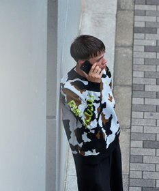 PW CIRCULUS 【MEN】ピント柄ニット