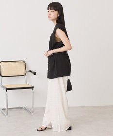 AMERICAN HOLIC 金ボタンニットジレ