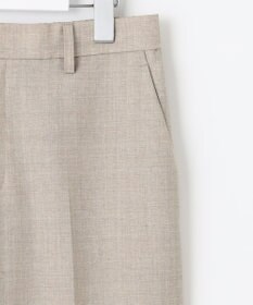 自由区 【セットアップ可】ライトウールトロピカル ストレートパンツ