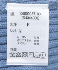 Green Parks ・Ｐｅｔｉｔ　Ｆｌｅｕｒ　ボトルネックリブニット