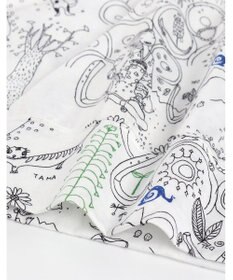 tsumori chisato SLEEP ツモリチサト パジャマ 綿100%(本体) 天竺素材 7分袖 長袖 8分丈 レディース UDT216 /ワコール