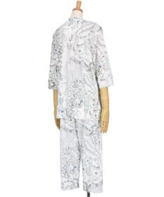 tsumori chisato SLEEP ツモリチサト パジャマ 綿100%(本体) 天竺素材 7分袖 長袖 8分丈 レディース UDT216 /ワコール
