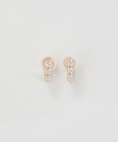 Phoebe 【K10】ストーンバーイヤリング　ゴールド