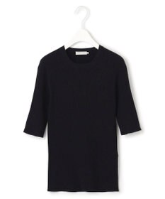 ICB L 【洗える】ハイゲージリブベーシック プルオーバーニット